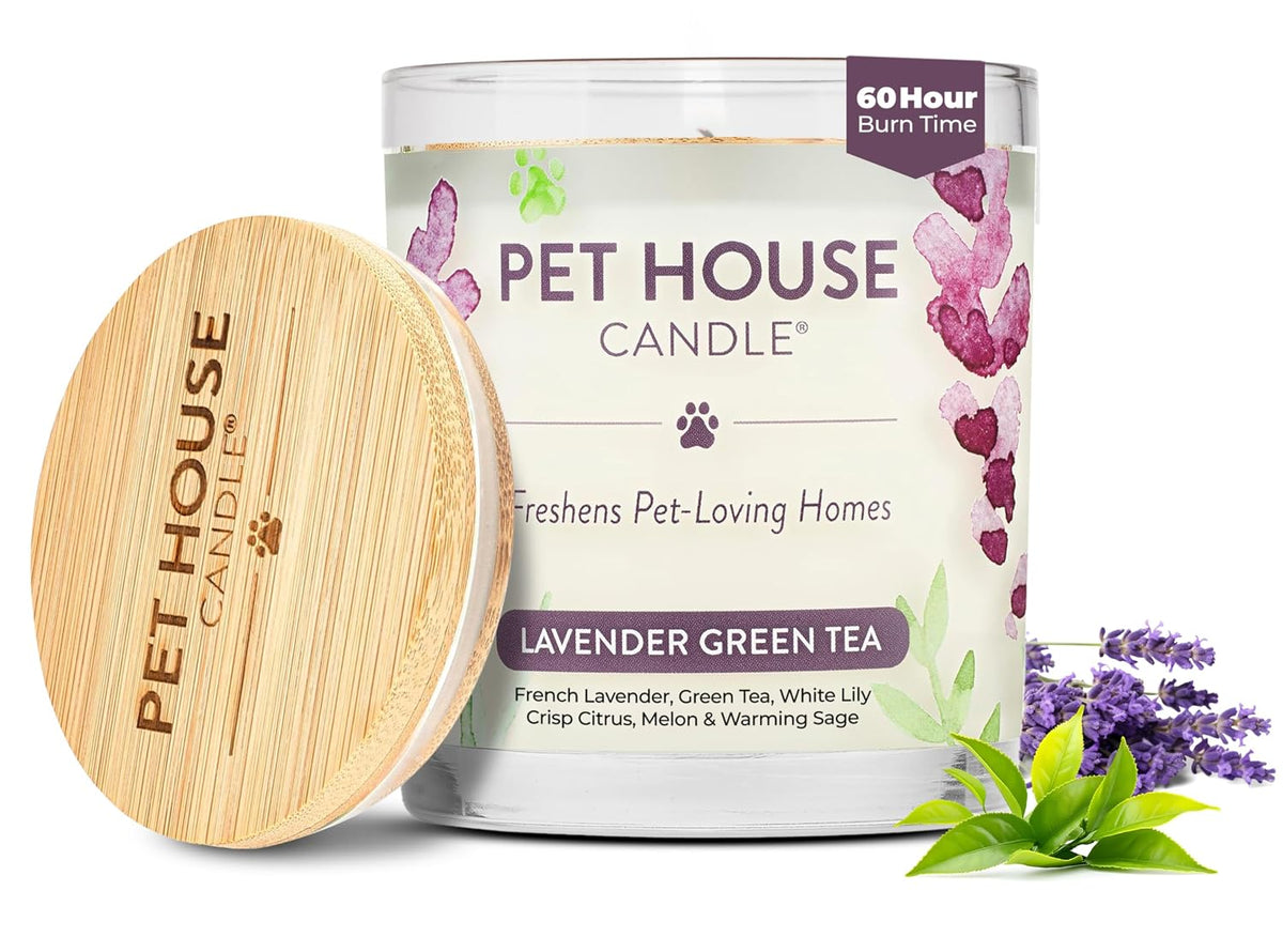Pet House Lavender Candle Clean Burning
