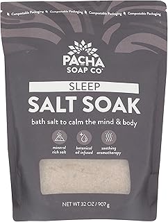 Pacha Soap Sleep Salt Soak, 32 OZ
