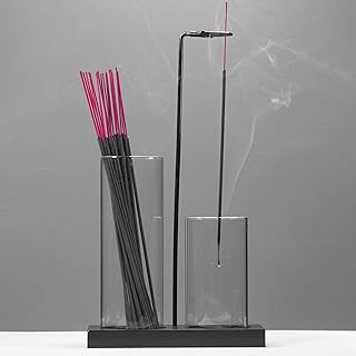 2 in 1 Incense Holder for Sticks Incense Burner Holder with Storage