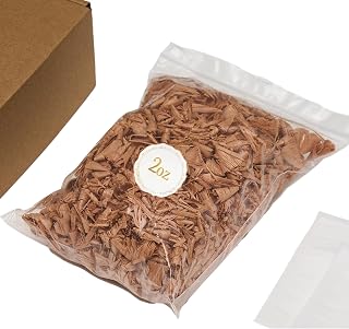 Spanish Cedar Wood Shavings for Cigar Humidors & Boxes - 2oz Humidor Accessories for Cigar Storage (with 2 Sachet)