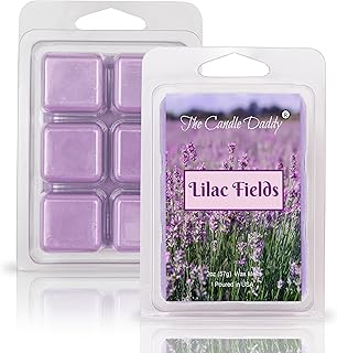 Lilac Fields - Floral Spring Scented Wax Melt - 1 Pack - 2 Ounces - 6 Cubes