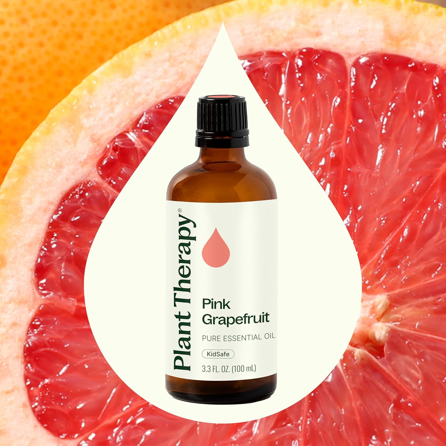 Plant Therapy Pink Grapefruit Essential Oil 100 mL (3.3 oz) 100% Pure, Undiluted, Natural Aromatherapy, Therapeutic Grade