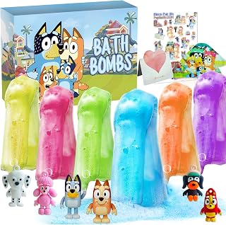 Bath Bombs for Kids: Organic Bath Bombs with Toys Inside for Dry Skin Moisturize, Kids Bath Toys & Scientific Toys, Dried Rose Petals with Eruption of Foams, Bath Fun Potions Kits Gift Set