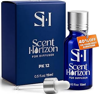 Paris 24k PK12 Hotel Scent Diffuser Oil | 0.5 Fl oz (15 ml) - Waterless Diffuser Oil Refill & Highly Concentrated Fragrance Oil, Diffuser Oil Scents Luxury, Hotel Oil Diffuser