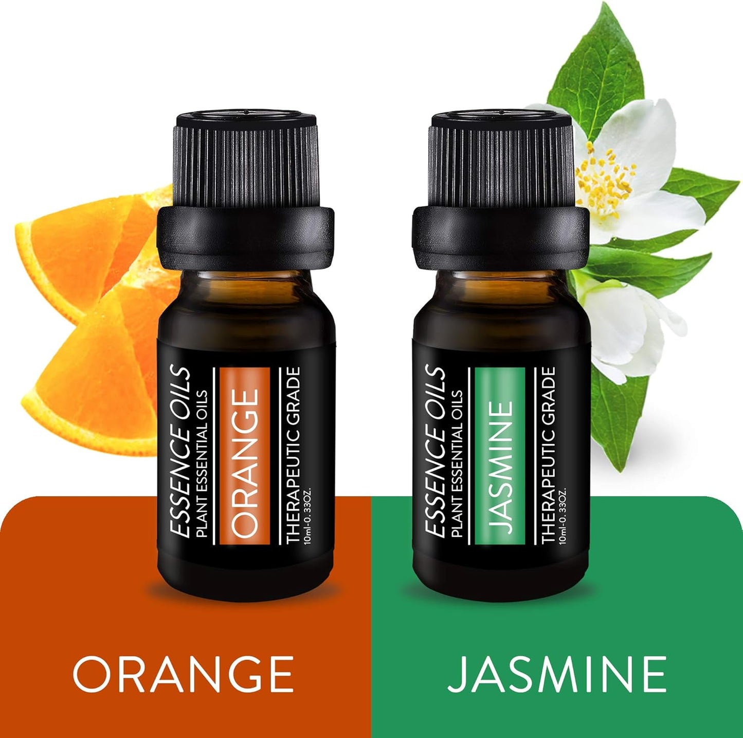 Pure Daily Care Aromatherapy Top 10 Essential Oil Set – Therapeutic Grade Single Ingredient Oils – Uplift Mind, Body and Spirit – 10 x 10 Ml Bottles – No Fillers & No Additives