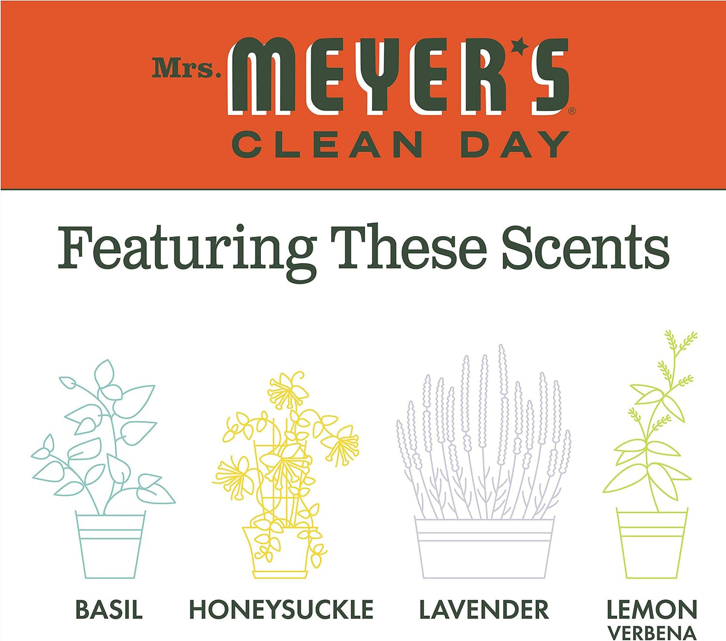 MRS. MEYER'S CLEAN DAY Soy Aromatherapy Candle, 25 Hour Burn Time, Made with Soy Wax and Essential Oils, Pumpkin, 4.9 oz