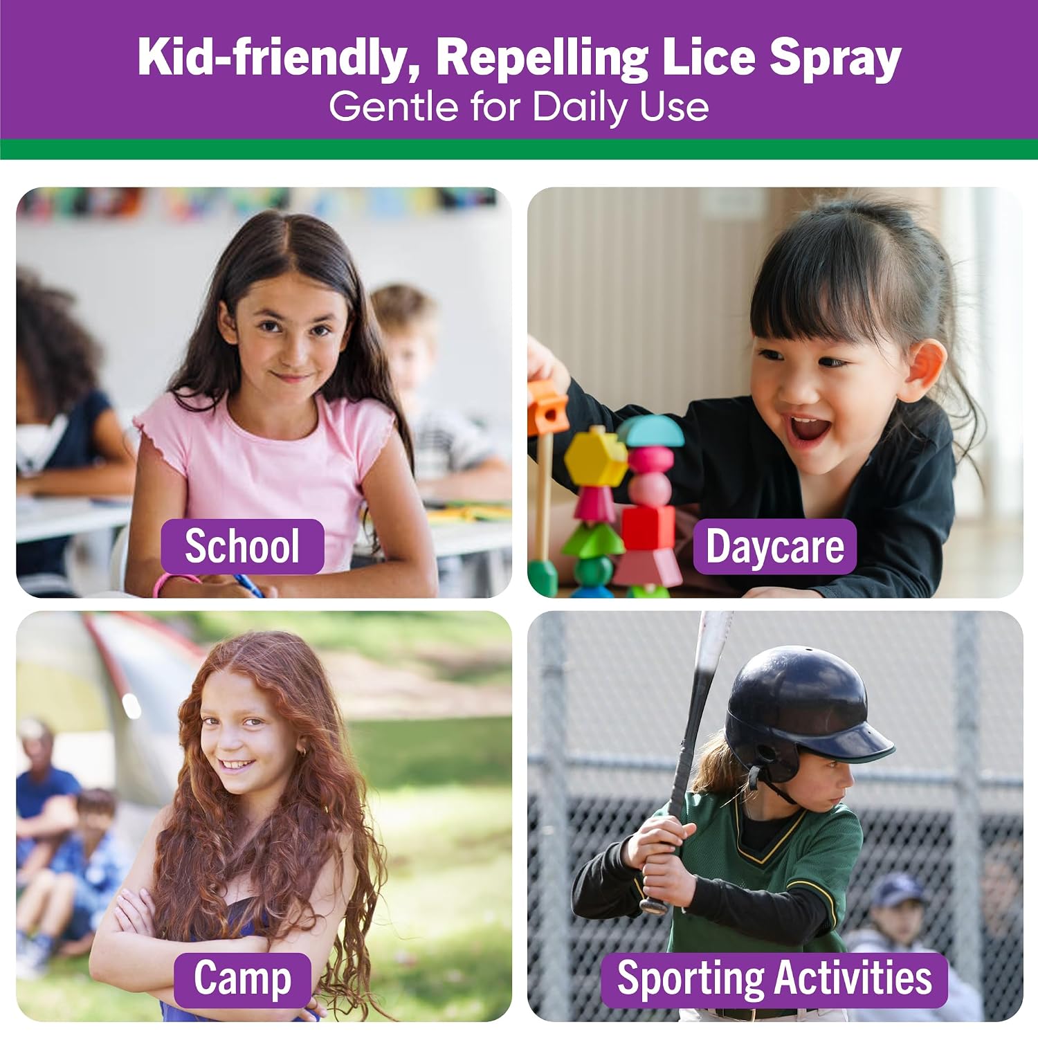 LiceGuard Lice Spray, 1 Fl Oz, Concentrated, Preventative Lice Treatment for Kids & Adults, Clinically Tested to Provide 24Hr Egg & Nit Protection, Made with Natural Ingredients, Gentle for Daily Use
