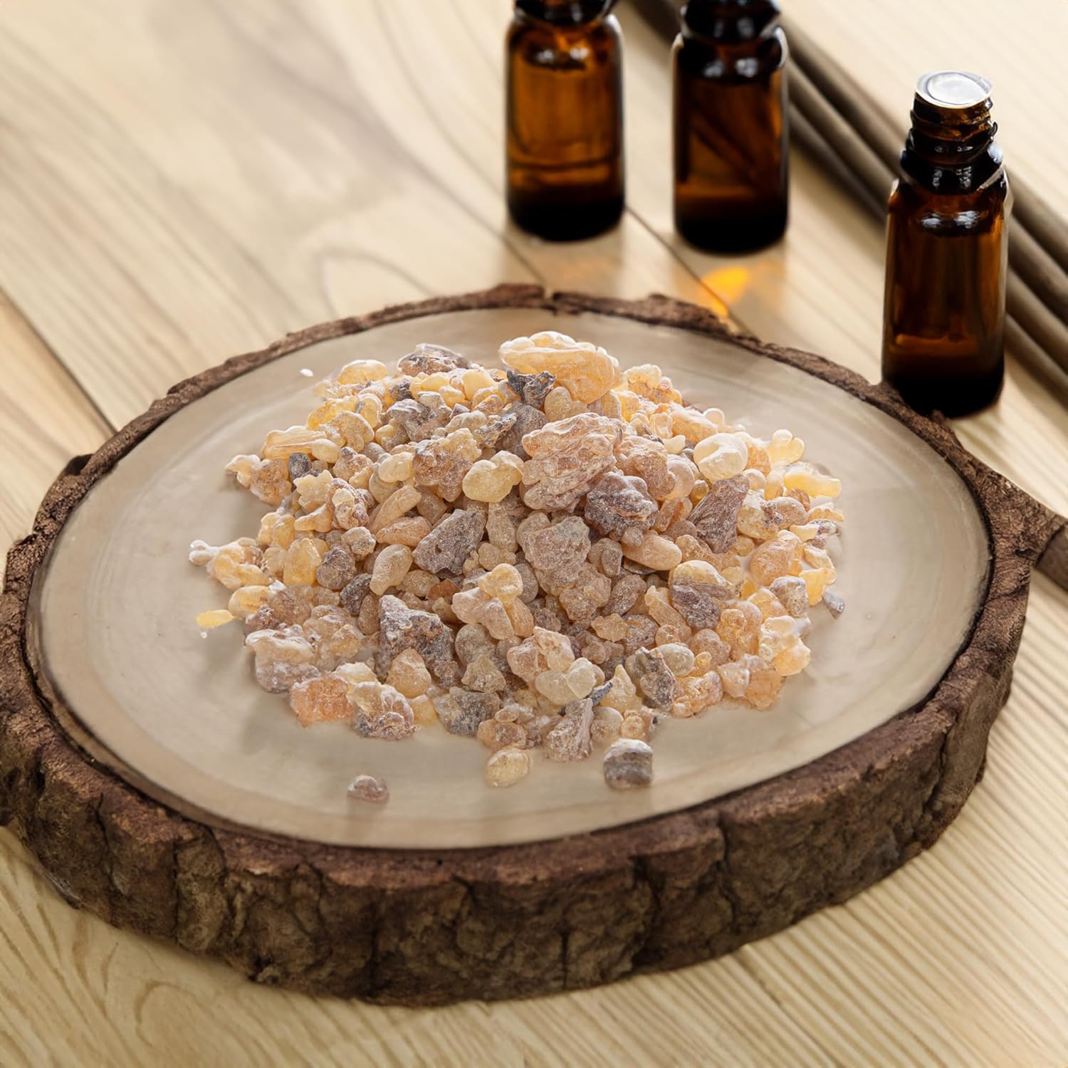 Frankincense Resin Tears (Olibanum) – Premium Grade Incense & Bakhoor for Home Fragrance, Yoga, Meditation & Essential Oil - 4 oz (113g)