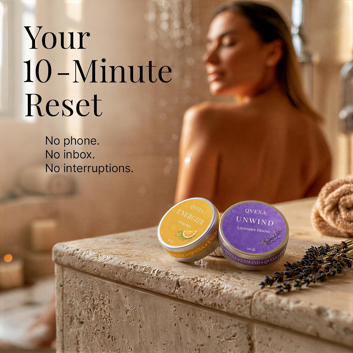 Shower Steamers Aromatherapy – Essential Oil Shower Tablets for Women | Two scents. One ritual. Shower bombs, lavender & stress relief aromatherapy – shower tabs, spa scents, gifts for women & men.
