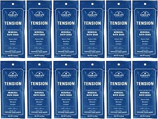 Village Naturals Mineral Bath Soak Tension Cedar Citrus 2 Ounce (12 Pieces)