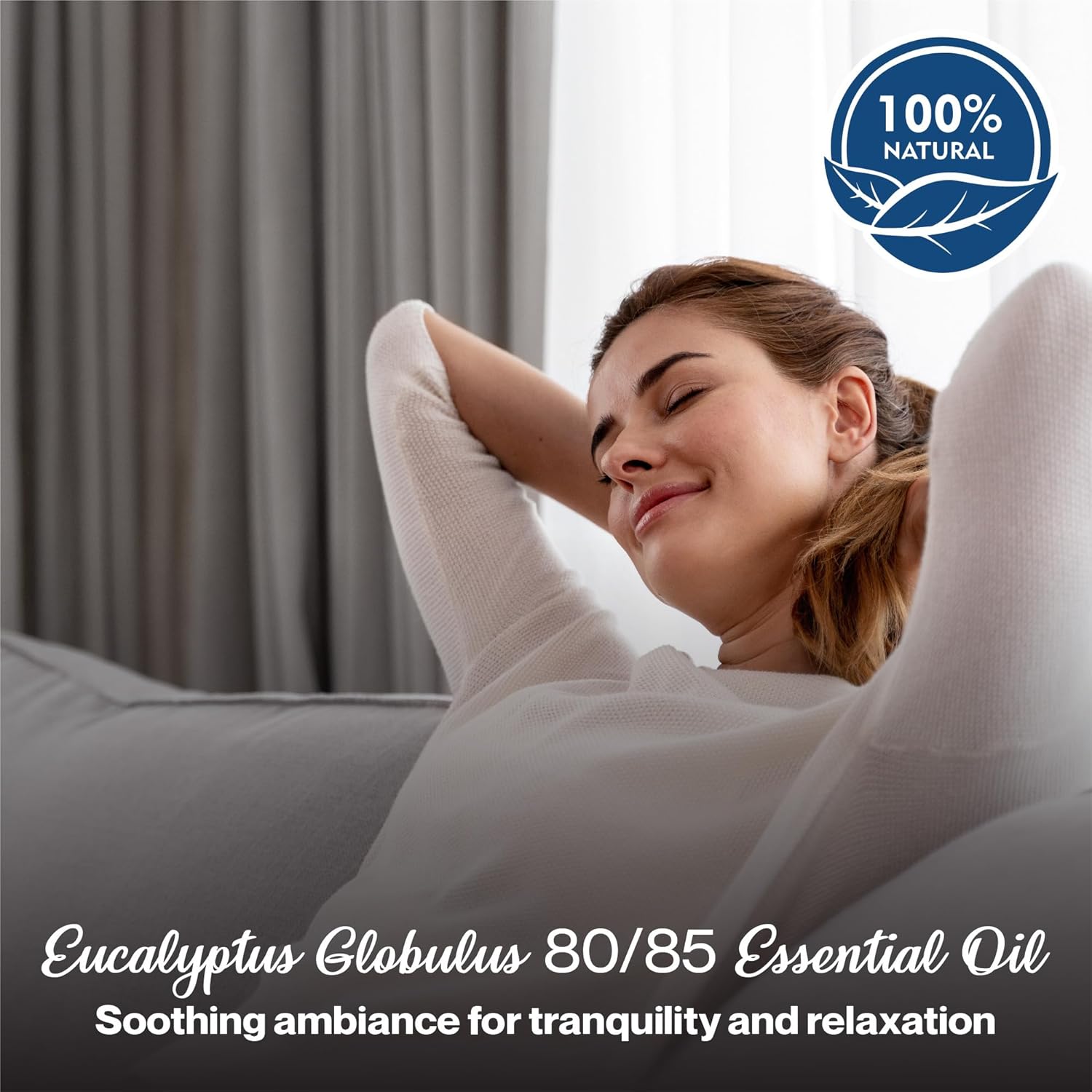 Eucalyptus Globulus 80/85 Essential Oil - 100% Natural Essential Oil - Premium Quality Home Essential Diffuser Oil for Aromatherapy and Skin Care 4oz