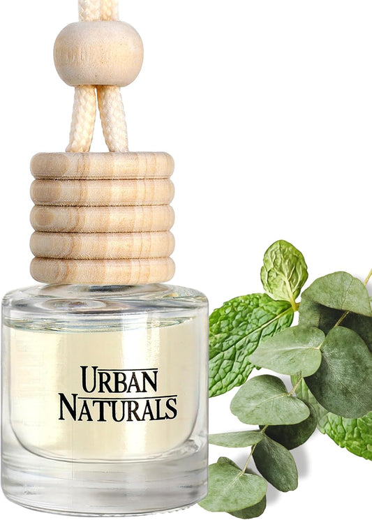 Urban Naturals Car Air Freshener Diffuser 3 Pack - Eucalyptus Spearmint Scent
