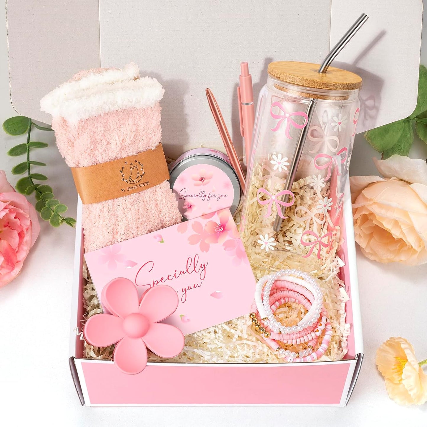 Gifts for Teenage Girls, Coquette Teen Girl Gifts Trendy Stuff, Girly Preppy Design Birthday Valentines Christmas Gift, Pink Girl Gift Ideas for Girly Tween Daughter Sister Niece Granddaughter Friend