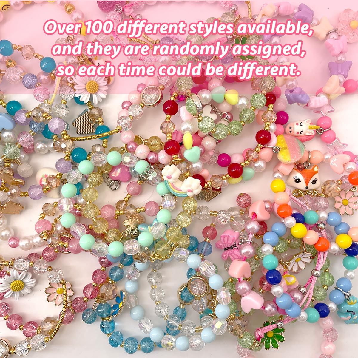 Donut Bath Bombs for Kids Girls, Natural and Safe Kids Bath Bombs with Bracelets Inside for Birthday, Calming and Long-Lasting Scent
