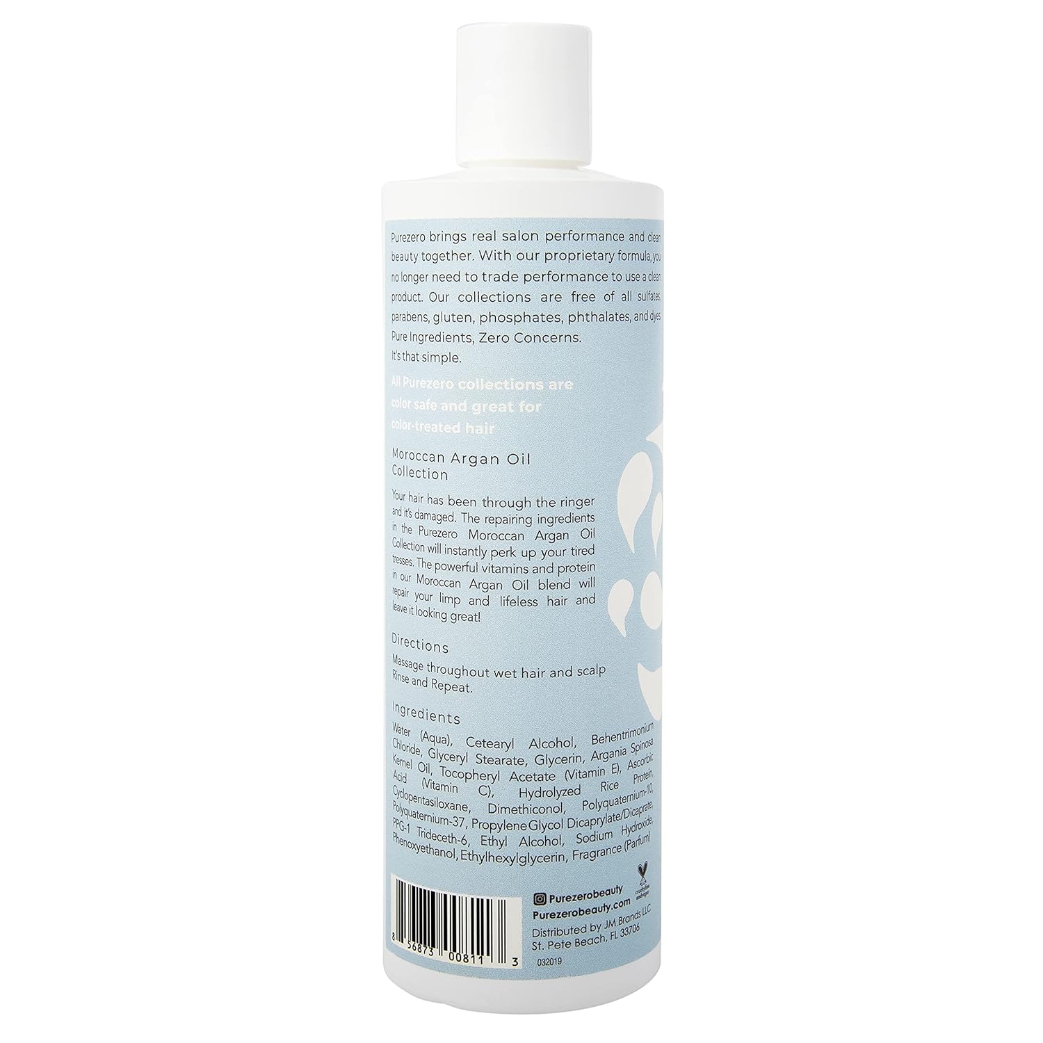 Purezero, Conditioner Moroccan Argan Oil, 12 Fl Oz