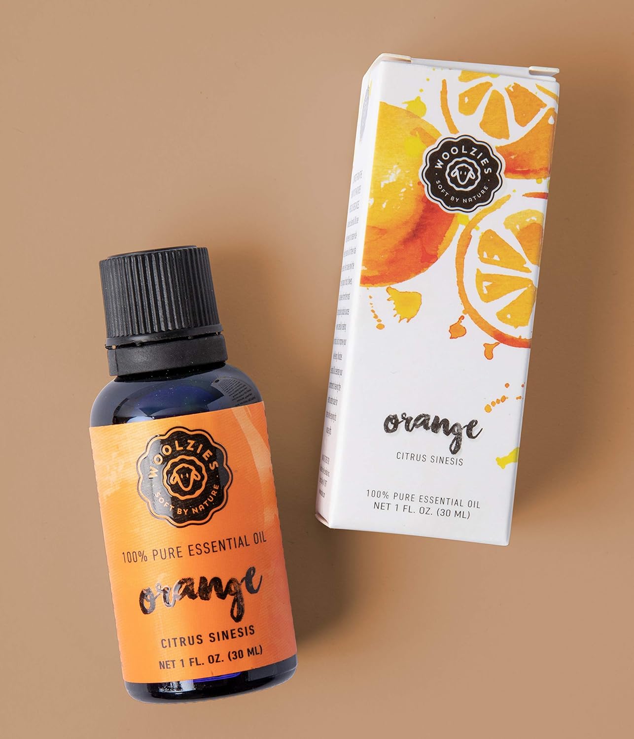 Woolzies 100% Pure & Natural Sweet Orange Essential Oil | Undiluted Therapeutic Grade Citrus Oil | for Diffusion Internal or Topical Use