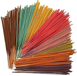 Hosley 120 Pack Incense Sticks + Bonus 120 Pack (Total 240) – Patchouli, Nag Champa, Myrrh & 3 Random Grab Bags – Bulk Pack Perfect for Home, Meditation & Aromatherapy