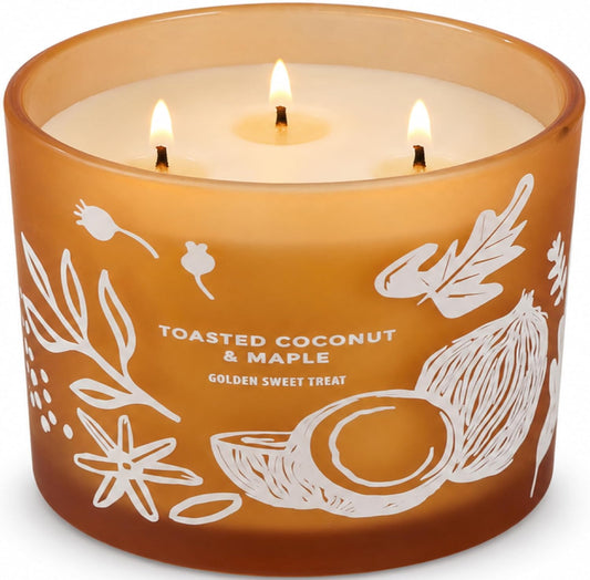 Toasted Coconut Maple Scented Candle