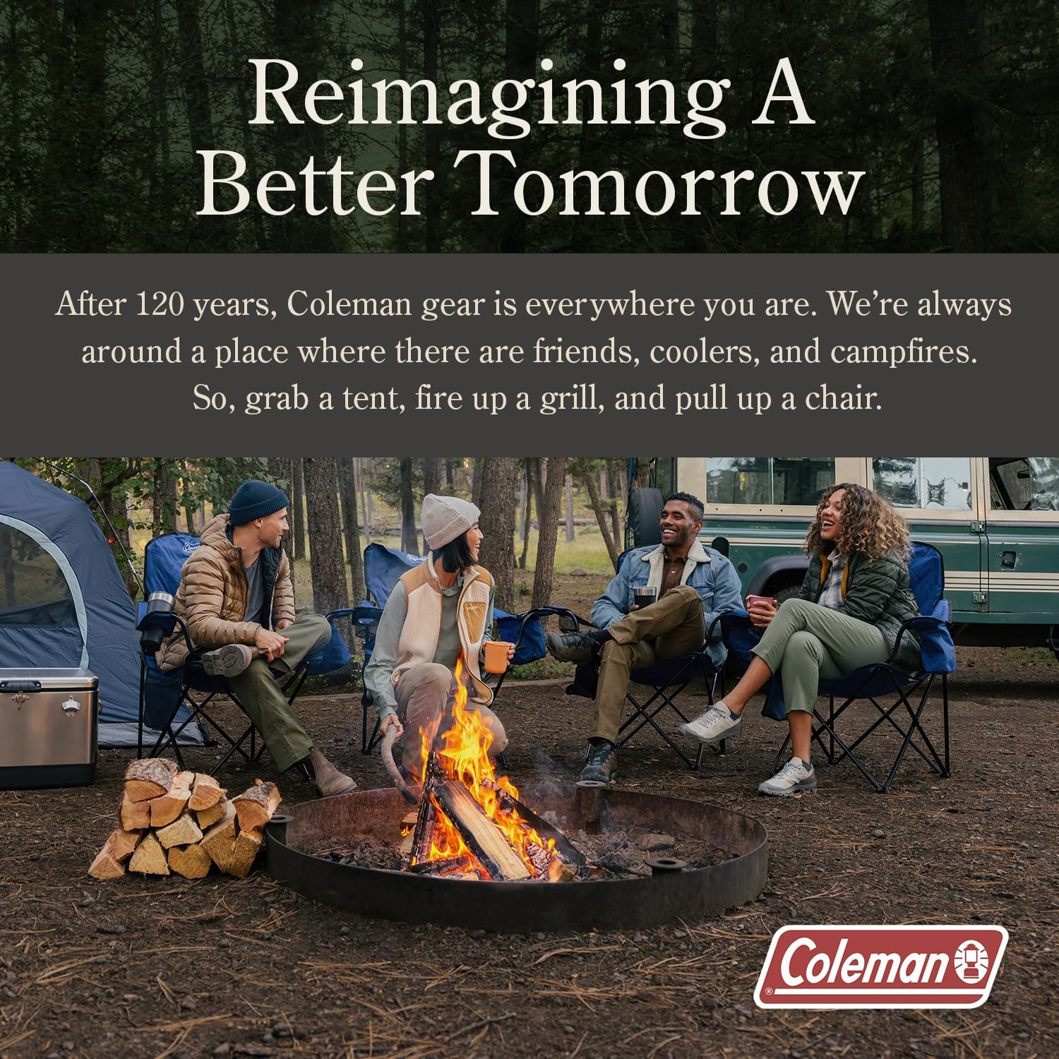 Coleman Campfire Citronella Candle with Wooden Crackle Wick - 6 oz