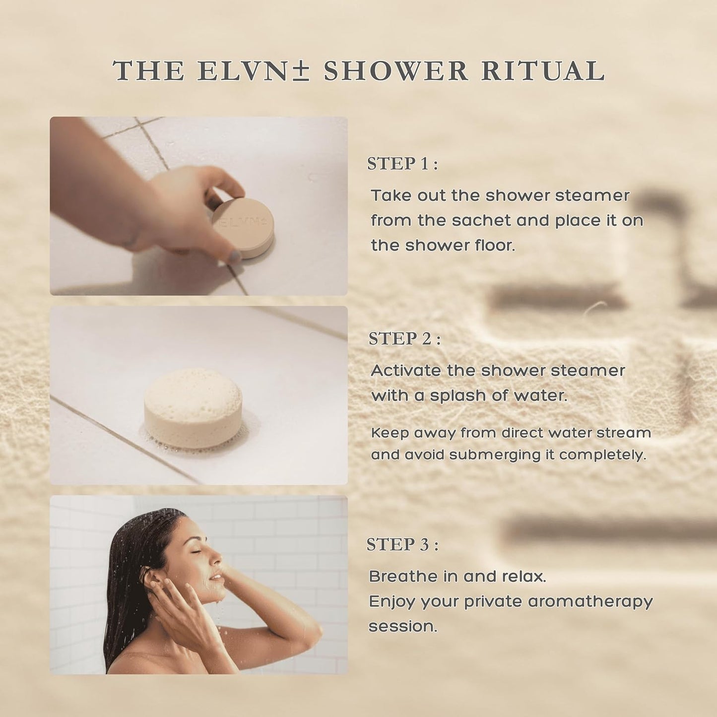 ELVN± Aromatherapy Shower Steamers - 12 Unique Japanese and Taiwan Scents - Natural Shower Bombs for Stress Relief, Focus & Sleep - Luxury Self Care Gifts for Women & Men - Sustainable Spa Kit