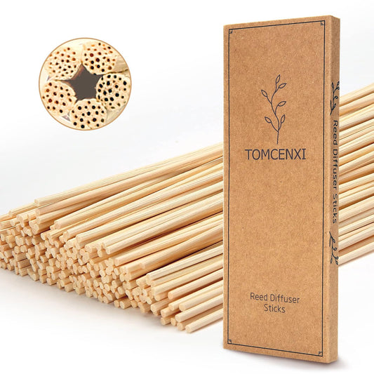 TOMCENXI 120PCS Reed Diffuser Sticks
