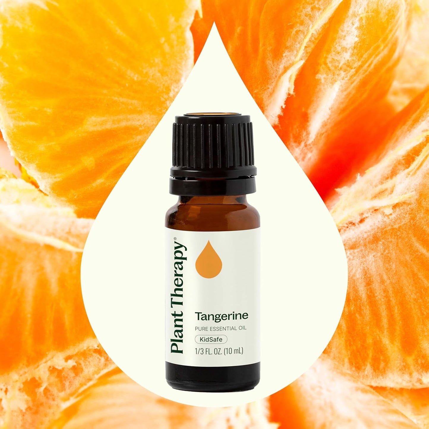 Plant Therapy Tangerine Essential Oil 10 mL (1/3 oz) 100% Pure, Undiluted, Aromatherapy, Mood Boosting, Immune Support