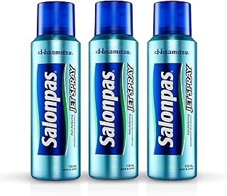 Salonpas Pain Relieving Jet Spray - 4 Oz (Pack of 3)