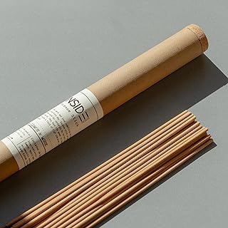 Citrus Lemon & Musk Incense Sticks – Fresh Citrus & Soft Musk Scent – 11 Inch Bamboo Core – Clean Burning, Low Smoke – Lab Tested Quality – Long Lasting – 20 Sticks