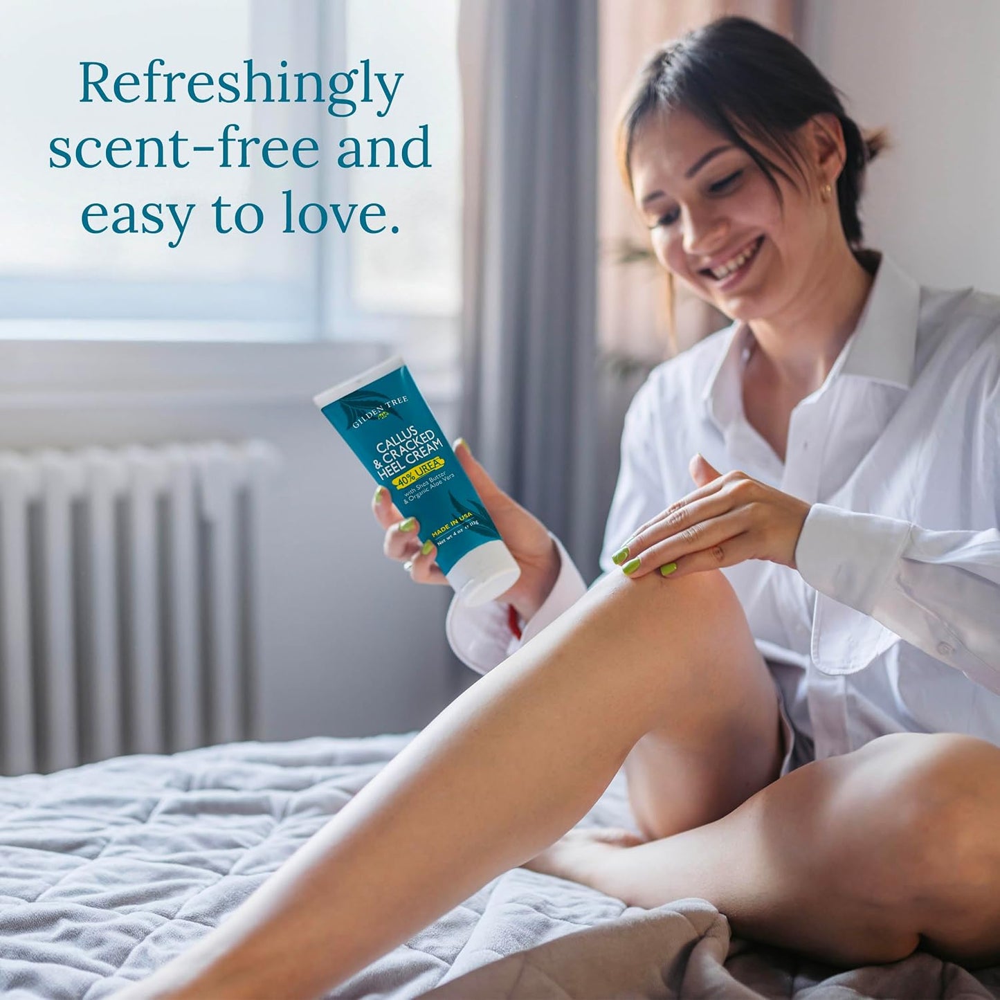 Breathe Easy Shower Steamers + Callus & Cracked Heel Cream with 40% Urea, Shea Butter and Organic Aloe Vera