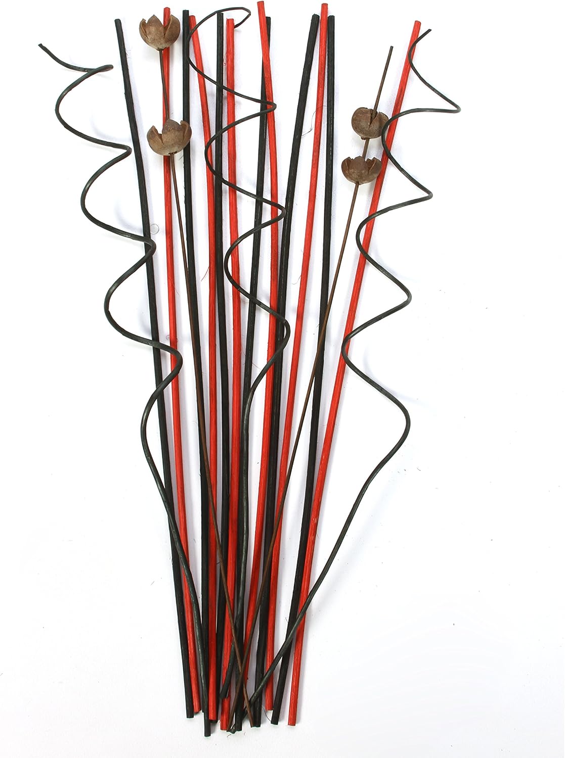 Hosley 12.5" Botanical Diffuser Reeds – Natural Rattan Scent Sticks for Reed Diffusers, Home Fragrance, Farmhouse Decor, Office & Spa Use – Decorative Aromatherapy Refill Sticks