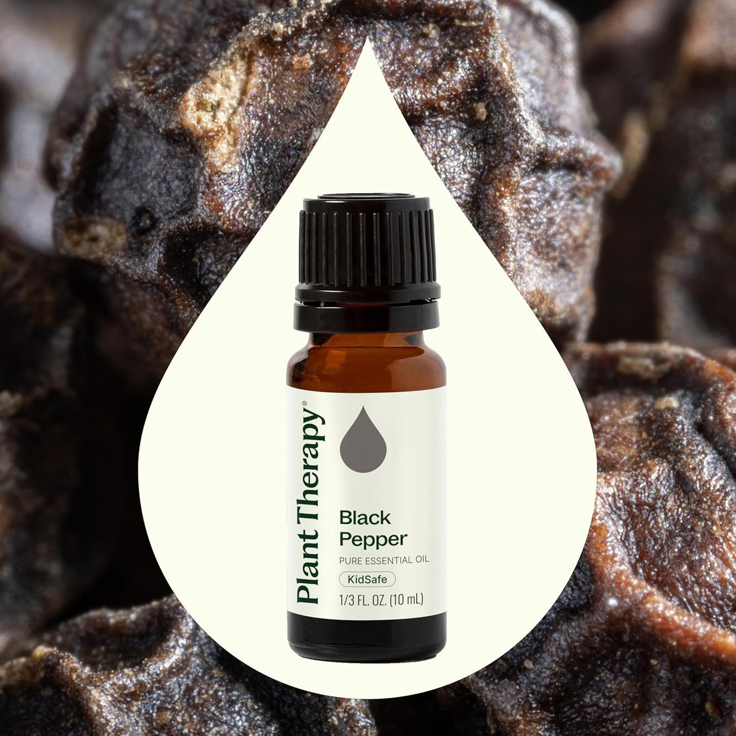 Plant Therapy Black Pepper Essential Oil 10 mL (1/3 oz) 100% Pure, Undiluted, Therapeutic Grade