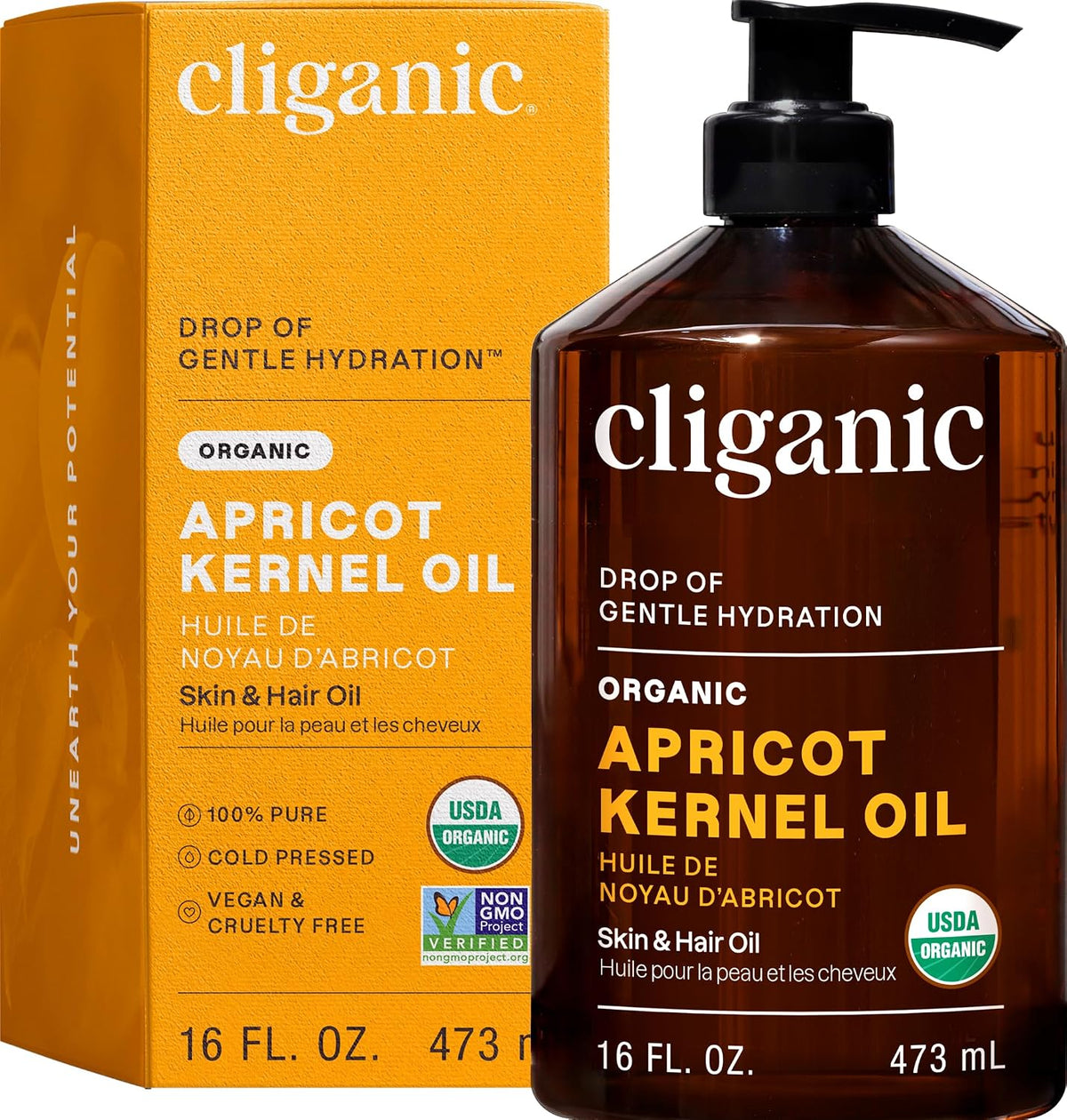 Cliganic Organic Apricot Oil