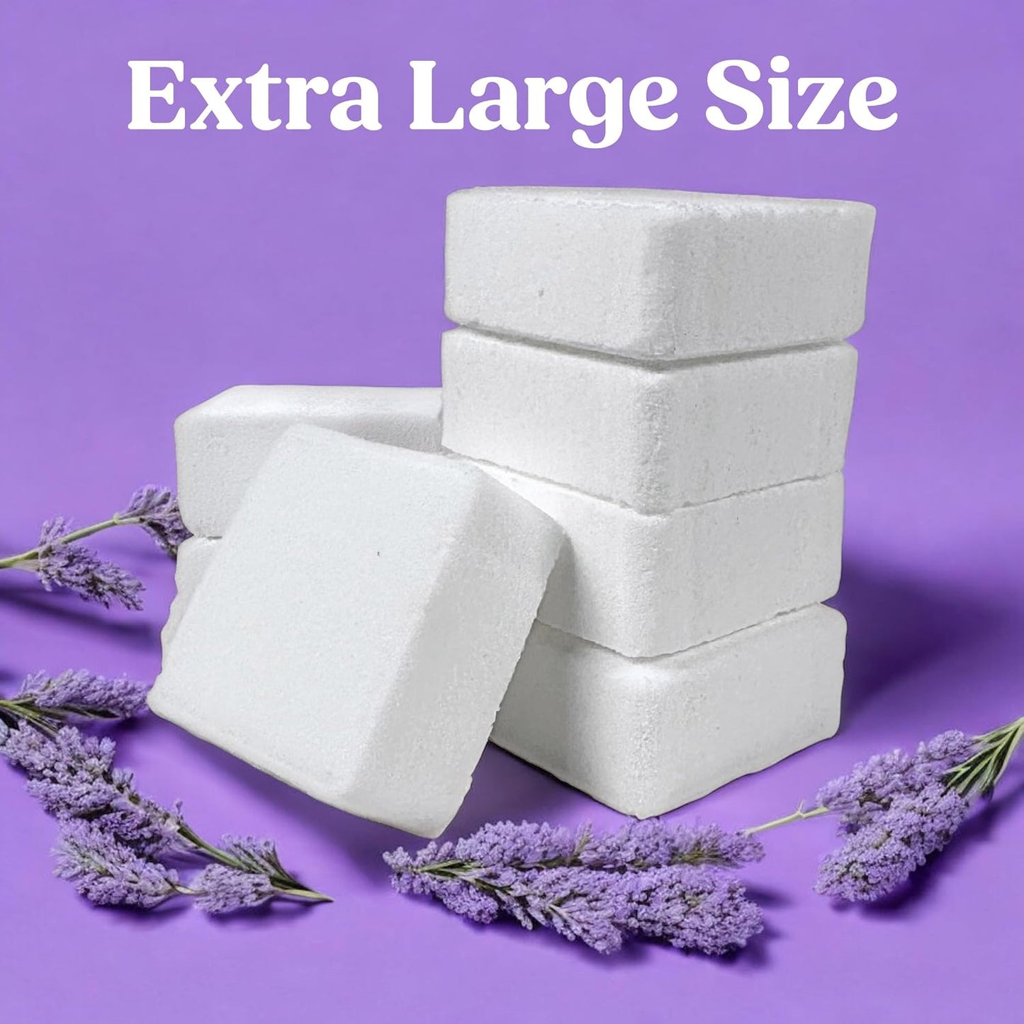 Lavender Shower Steamers Aromatherapy for Women- USA Made - Shower Bombs Aromatherapy for Women, Vapor Shower Tablets, Menthol Shower Scent Steamers Cold and Flu, Organic Shower Steamer