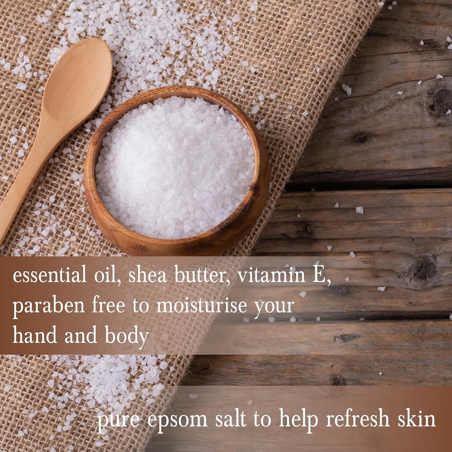 17.9 Fl Oz Foaming Bath with Essential Oil, Epsom Salt, Moisturize Soften