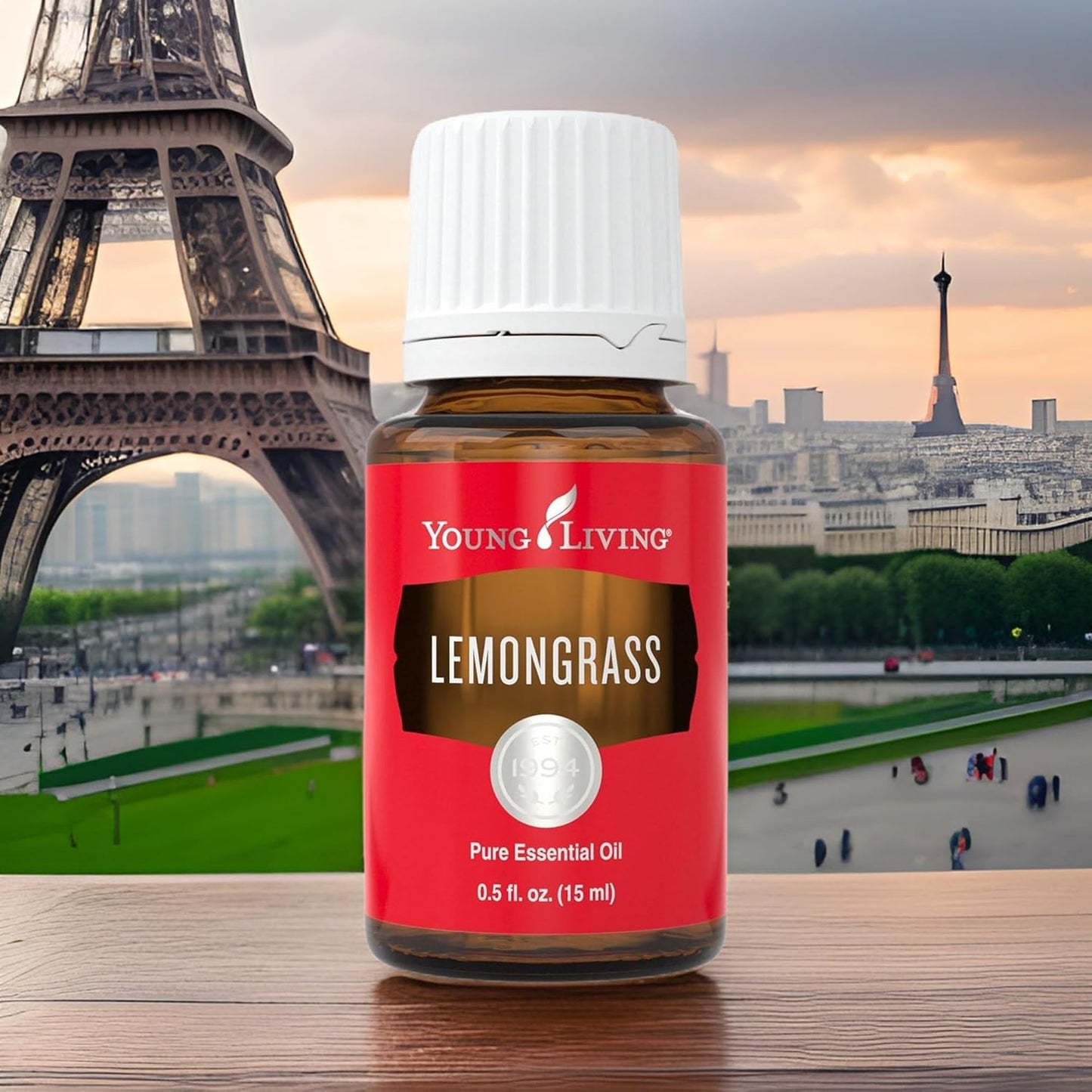 Young Living Lemongrass Essential Oil, 15ml | Skincare Addition | Ideal for Relaxation Massage | Fresh Aroma | Aromatherapy Diffuser | Cleansing Properties | Vegan & Gluten-Free | Pure & Natural