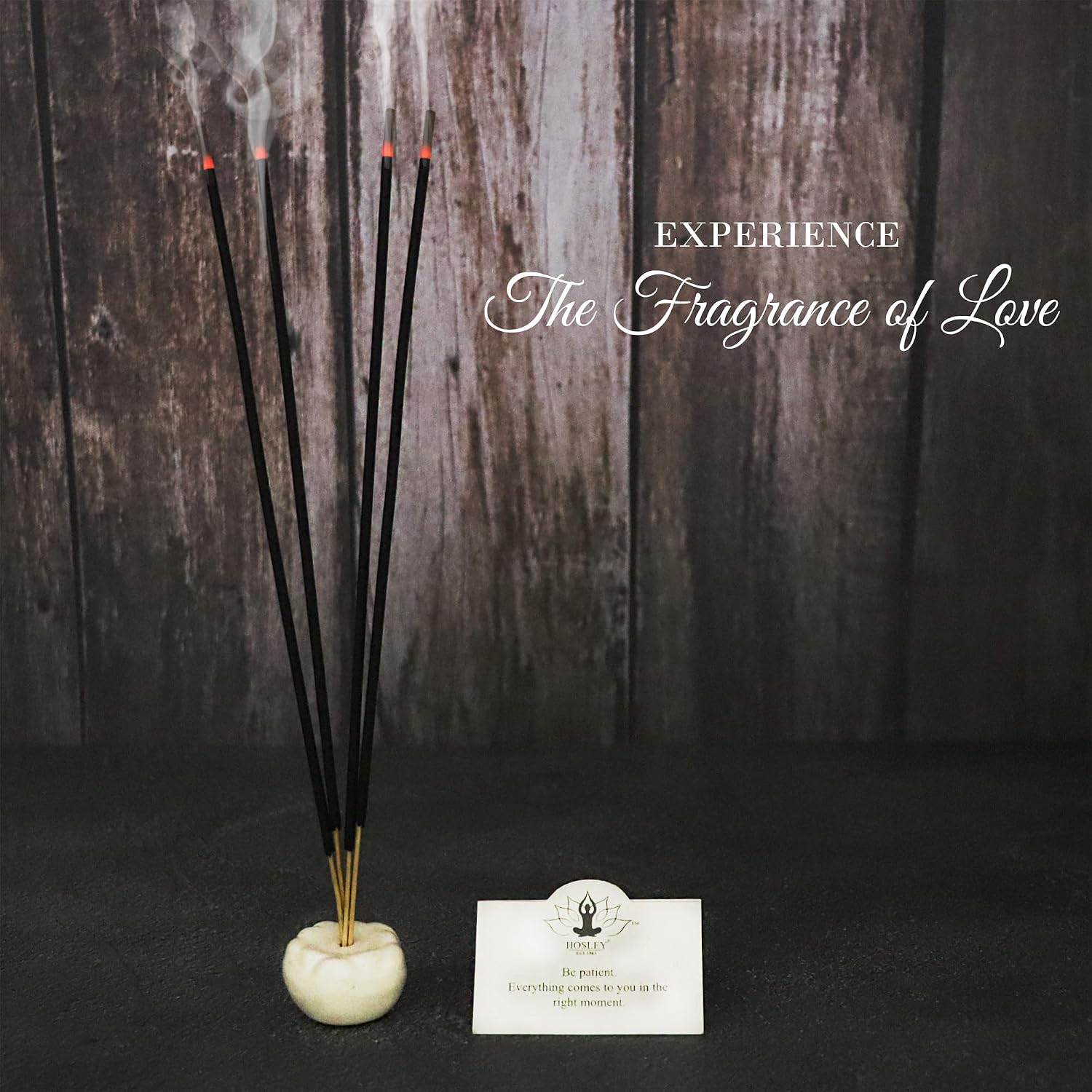 Hosley 120 Pack Incense Sticks + Bonus 120 Pack (Total 240) – Lavender – Bulk Pack Perfect for Home, Meditation & Aromatherapy