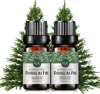 2-Pack Douglas Fir Essential Oil 100% Pure Oganic Plant Natrual Douglas Fir Oil for Diffuser Message Hair - 2X10ML