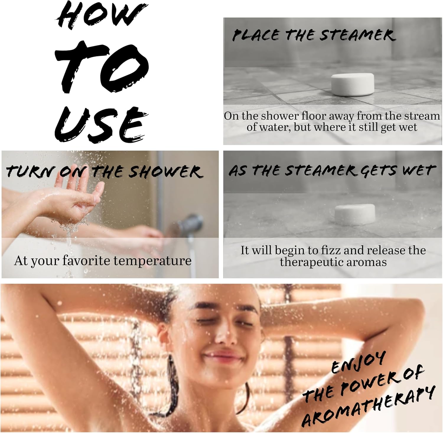 Shower Steamers Aromatherapy 24 Pack - with Essential Oils, Fathers Day Gift for dad, Birthday Gifts for Women, Relaxation Stress Relief Self Care – Home SPA, Teacher Appreciation Gift - Eucalyptus