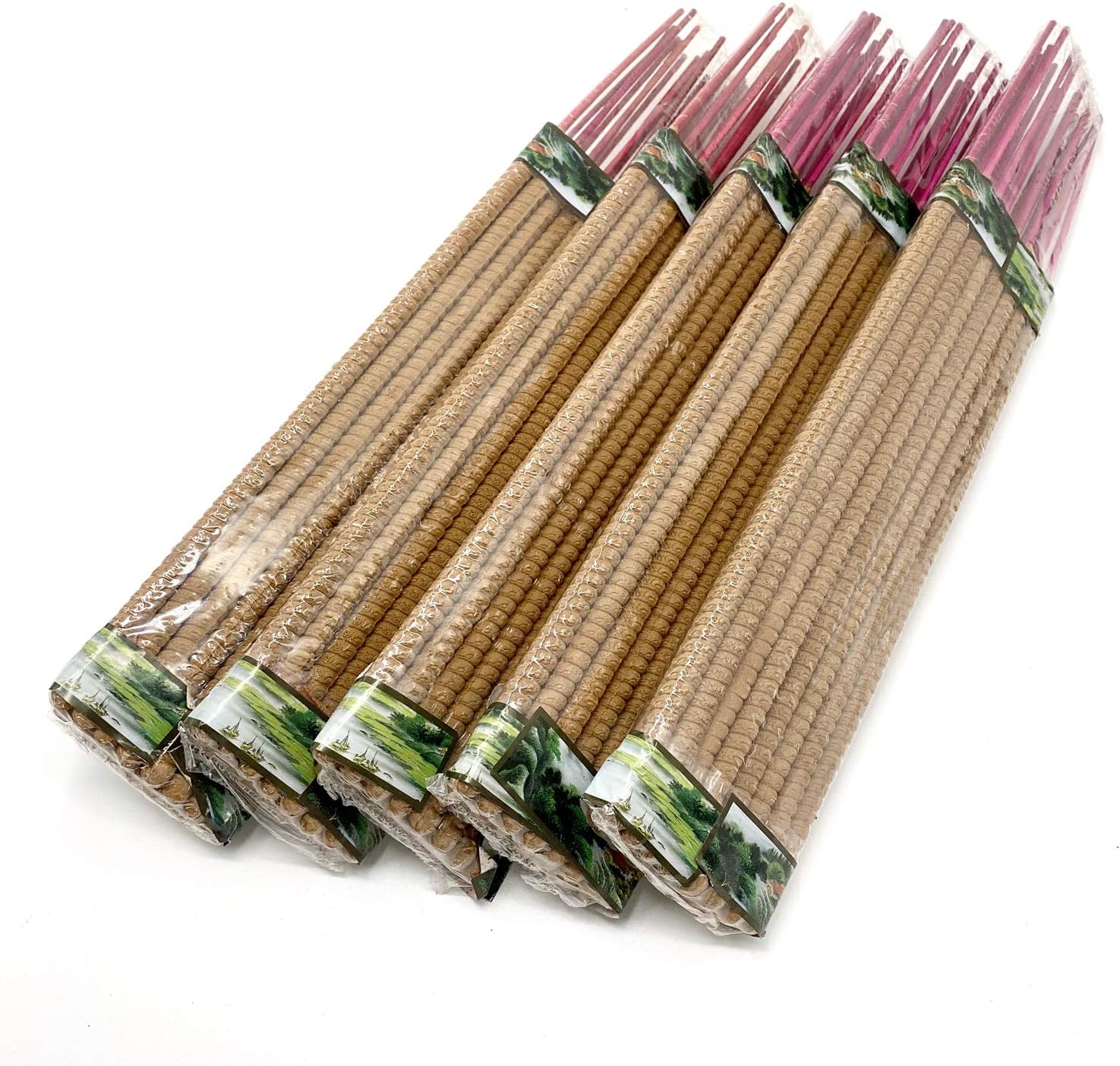 Sandalwood Incense Sticks joss Sticks Long-time Burns (105 pack 4 hours /39cm)
