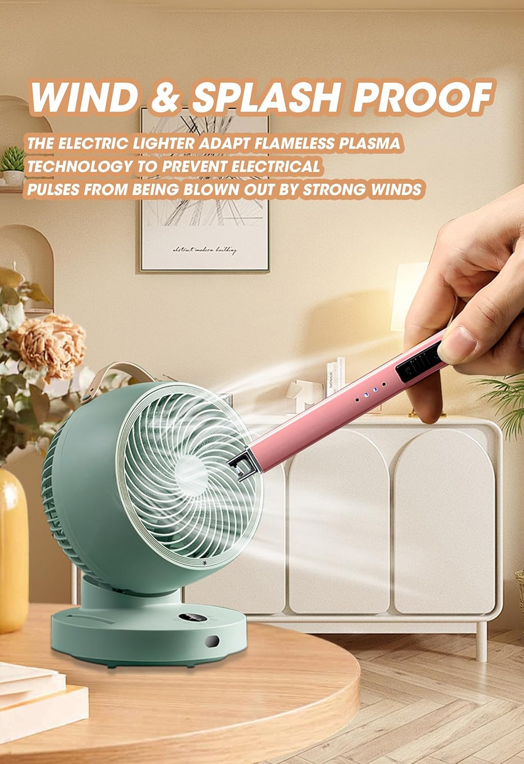 MEIRUBY Lighter Electric Candle Lighter, Birthday for Women Men Mom Wife Sister, Rechargeable USB Arc Lighters for Candle Camping BBQ
