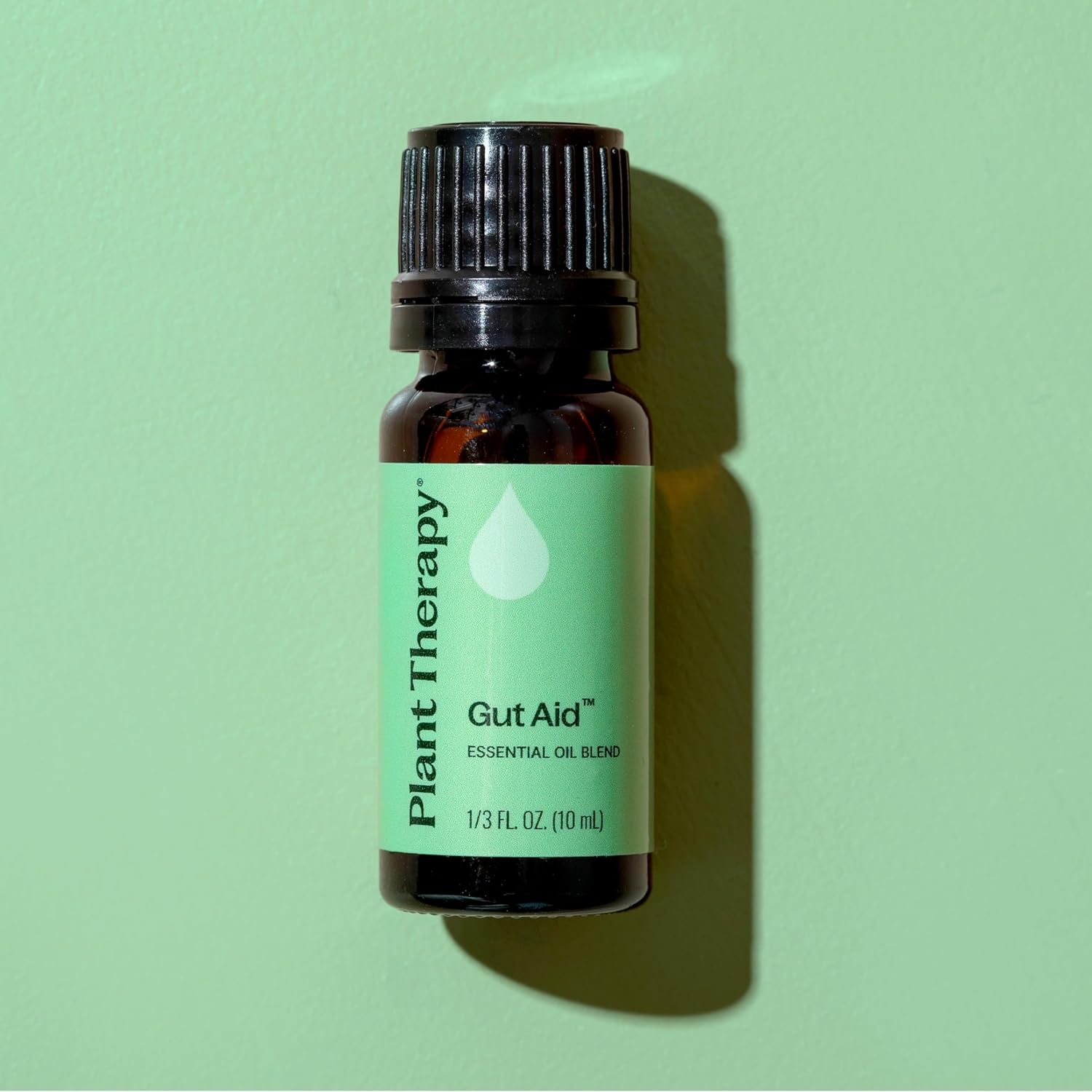 Plant Therapy Gut Aid Essential Oil Blend 10 mL (1/3 oz) 100% Pure, Undiluted, Natural Aromatherapy for Upset Stomach Relief