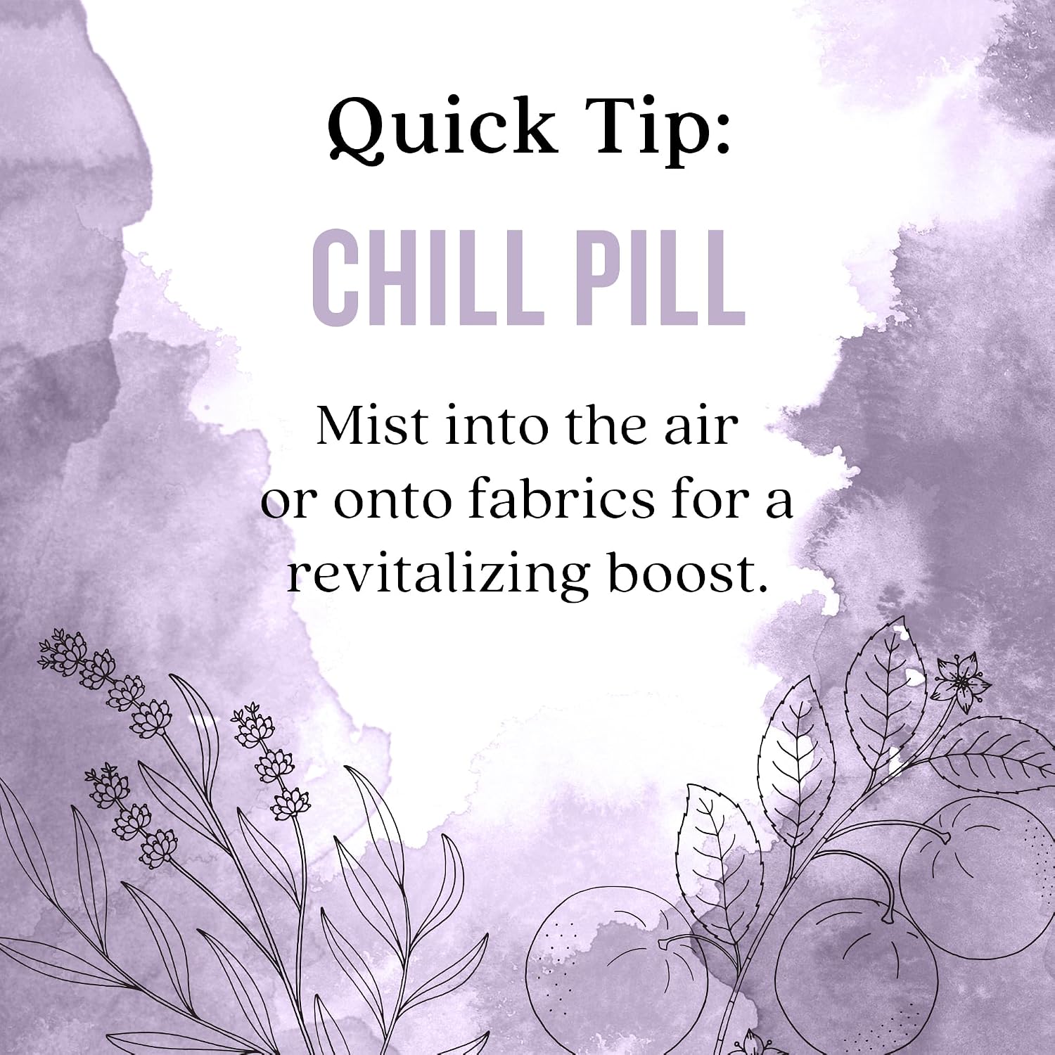 Aura Cacia Aromatherapy Mist, Chill Pill, Lavender, Sweet Orange and Patchouli Blend for Refreshing Rooms, Body Sprays, Meditation | 2 Fl Oz (Pack of 3)