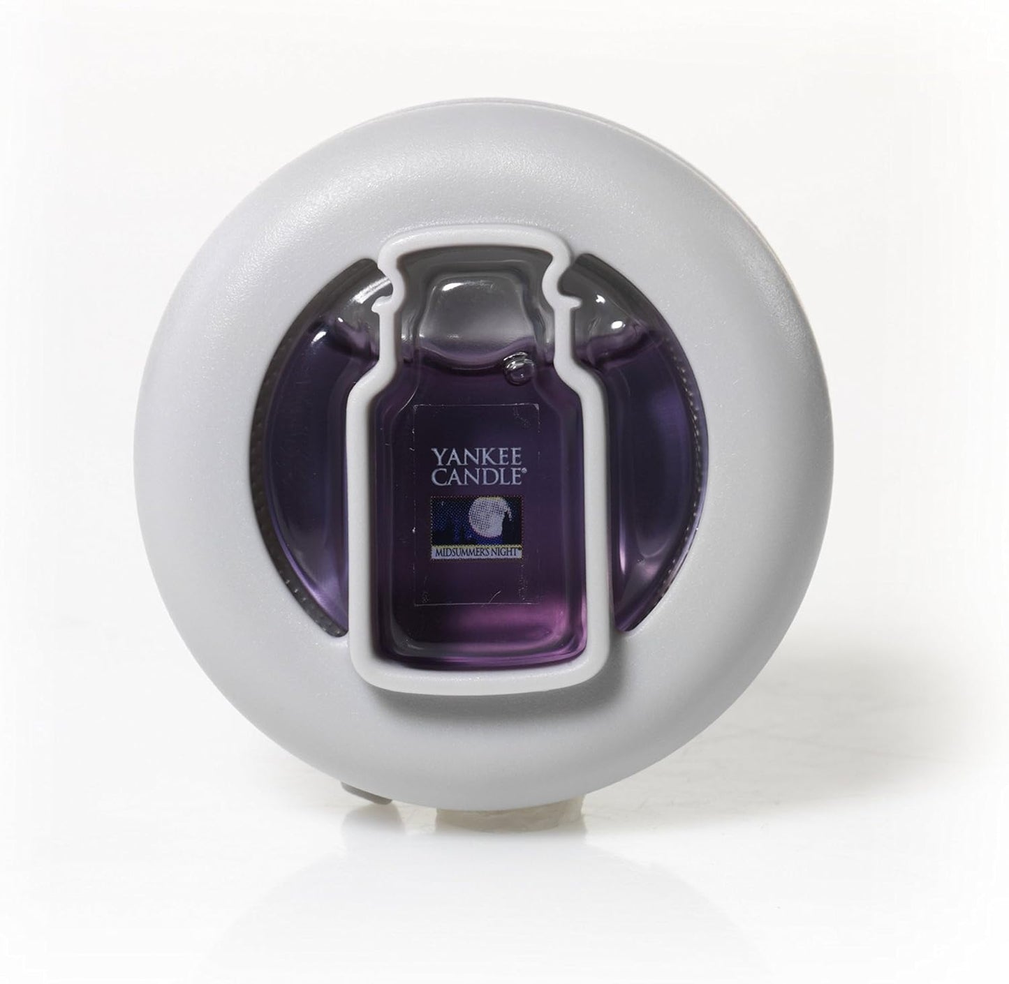 Yankee Candle Smart Scent Vent Clip Car Air Freshener, Odor Neutralizing Car Fragrance, Midsummer's Night (Pack of 1)