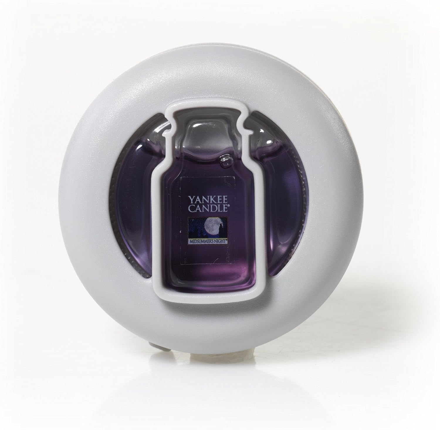 Yankee Candle Smart Scent Vent Clip Car Air Freshener, Odor Neutralizing Car Fragrance, Midsummer's Night (Pack of 1)