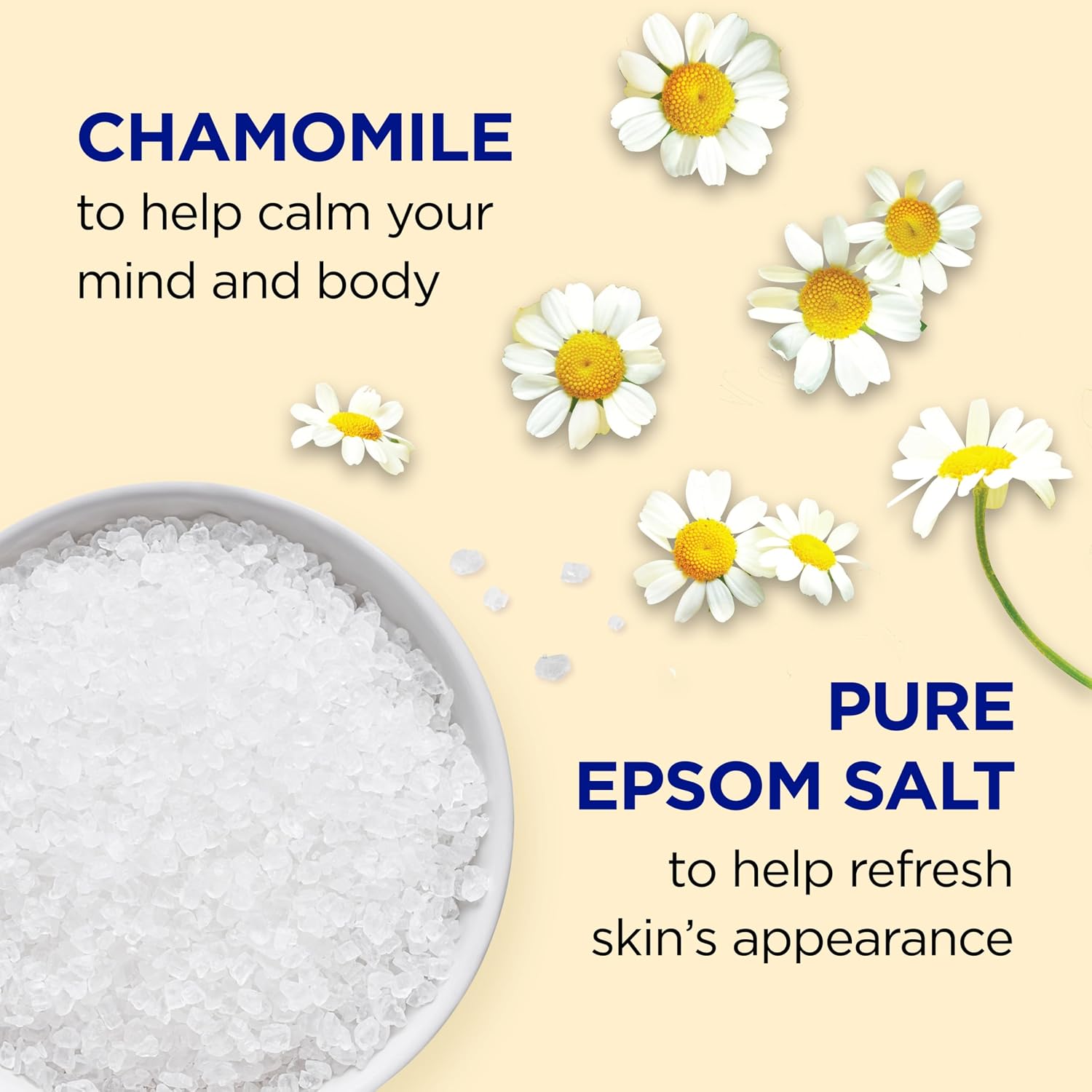 Dr Teal's Epsom Salt Soaking Solution, Chamomile, 48 Oz