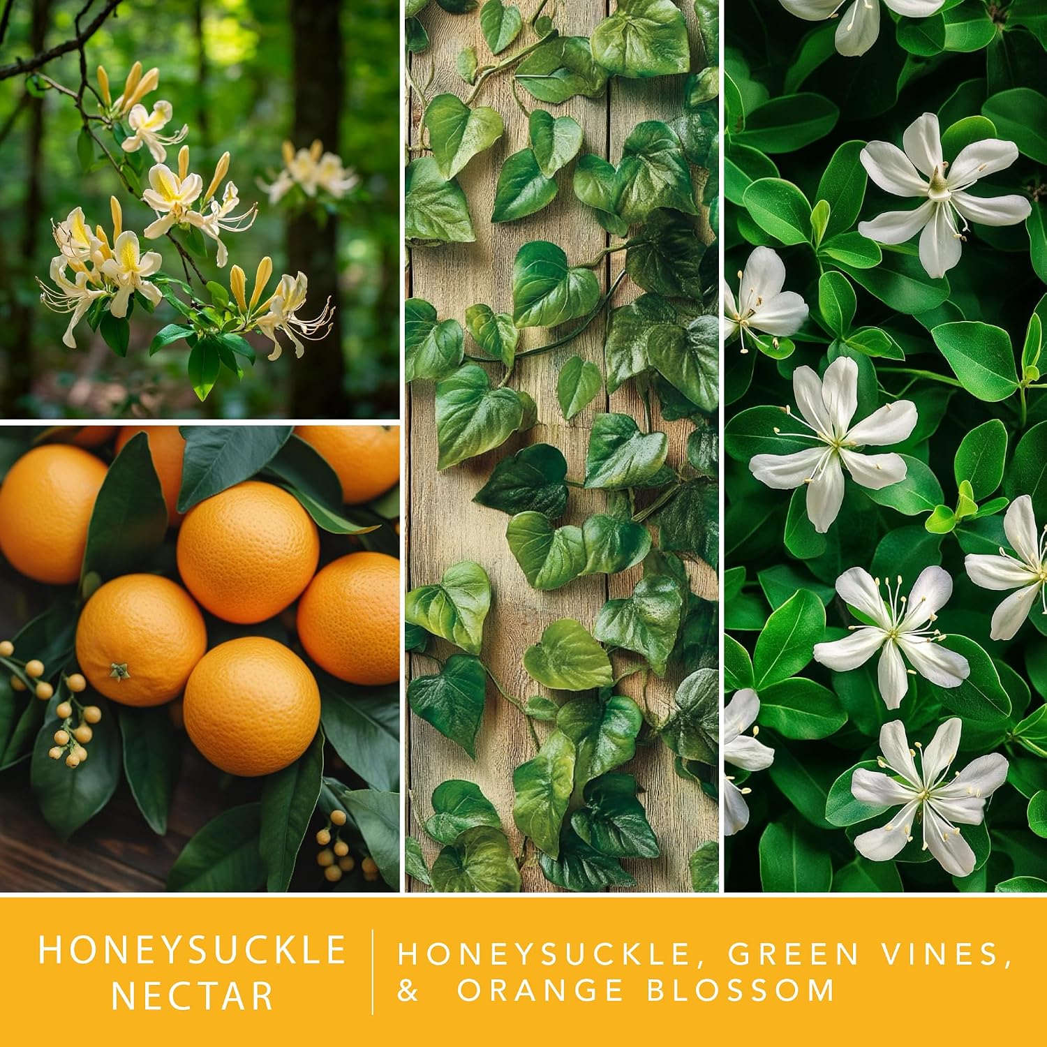 ScentSationals Honeysuckle Nectar Fragrance Oil Plug in Air Freshener Refills 3-Pack - Works with Scentsationals Wall Plugs, Long-Lasting Home Fragrance, 0.8 fl oz Each, Packaging May Vary