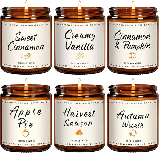 Auelife Fall Candles