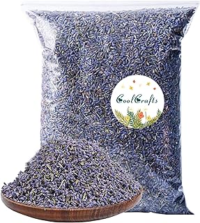 Dried Lavender Flowers, Dry Lavender Buds Bulk for Wedding Toss, Crafts, Sachets - 1/2 Pound