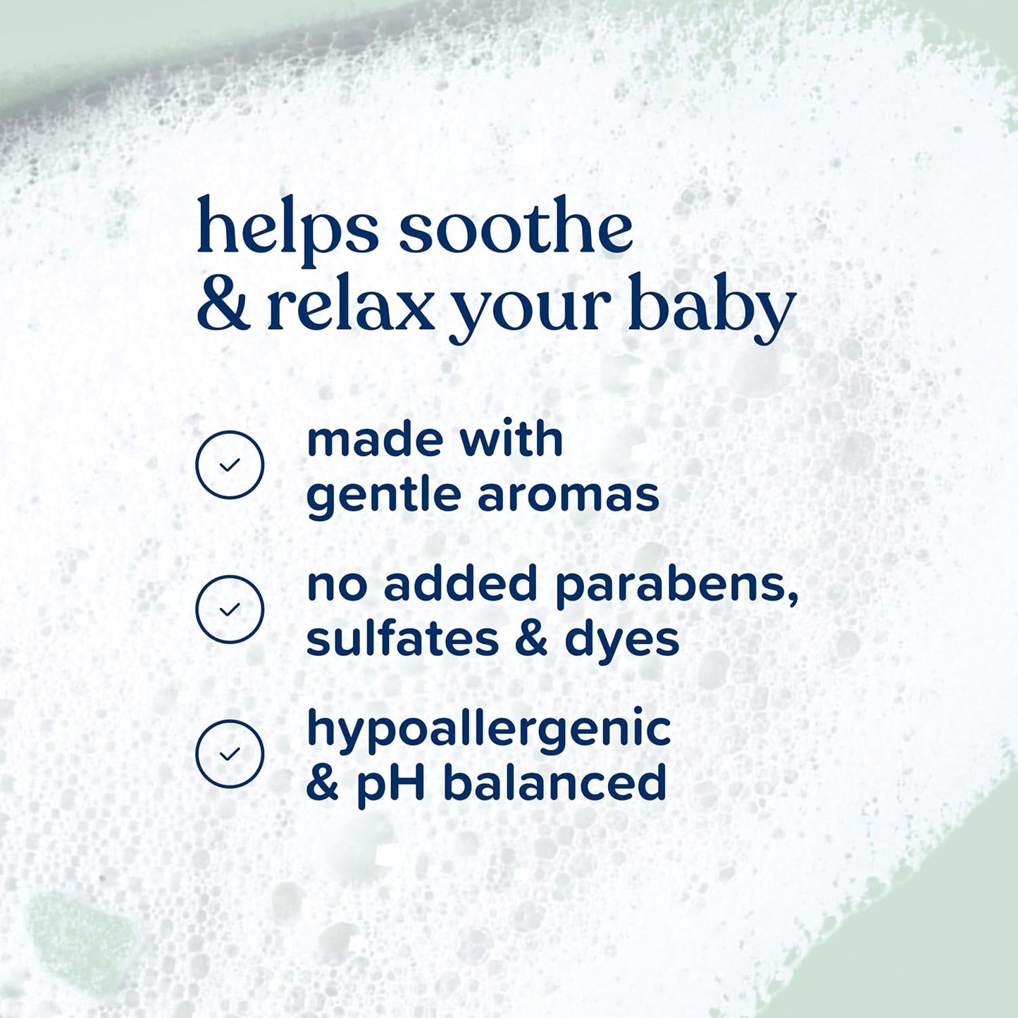 Johnson's Baby Soothing Vapor Bath with Calming Aromas to Relax Babies, Gentle No More Tears Formula, Soothes & Comforts Baby, Hypoallergenic, No Added Parabens, Sulfates & Dyes, 13.6 fl. oz