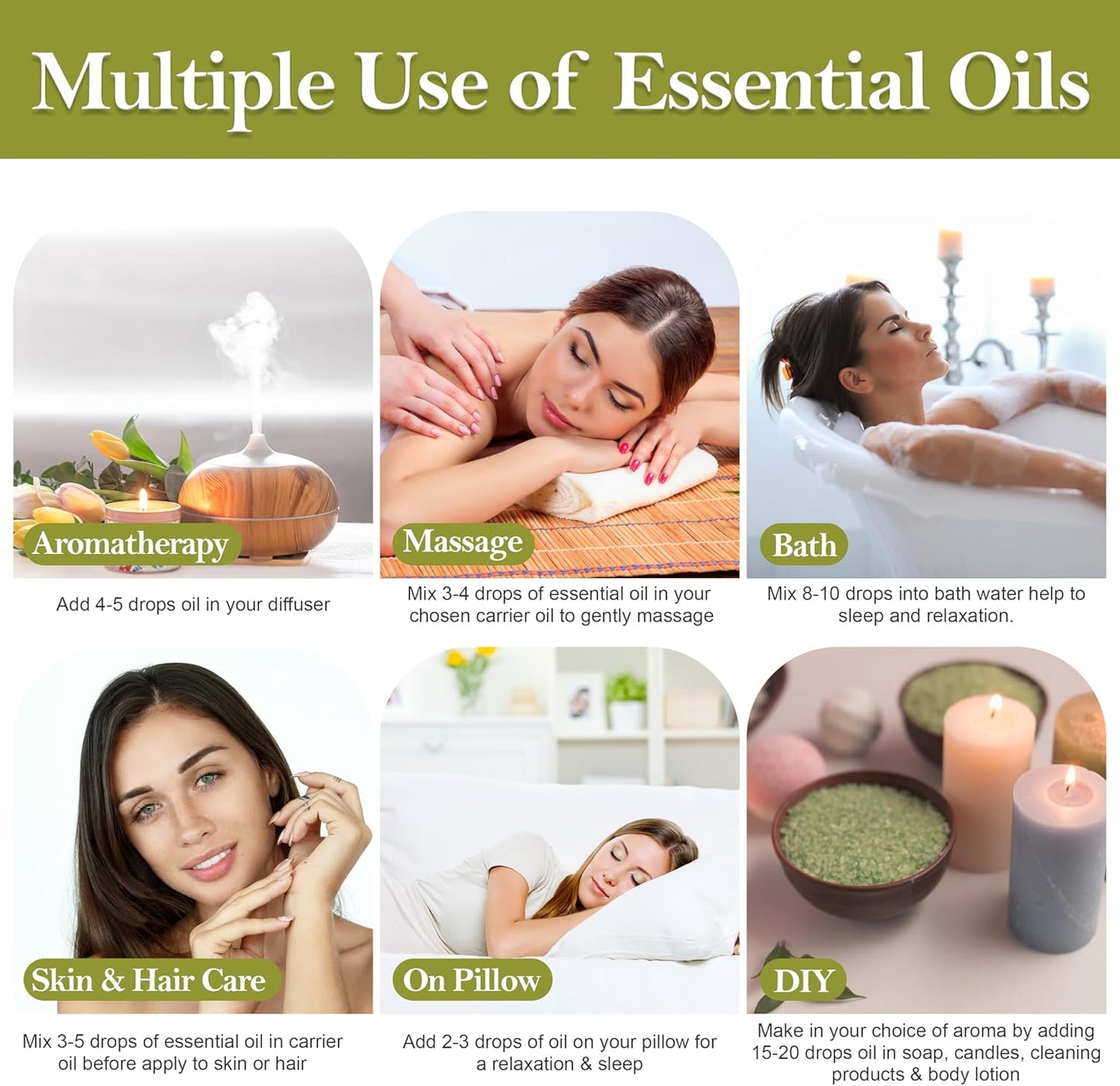 Ylang Ylang Essential Oil, USDA Certified Organic, 100% Pure Undiluted, Aromatherapy Oil for Diffuser, Hair & Skin Care